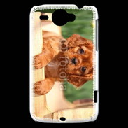 Coque HTC Wildfire G8 Chiot King Charles 2