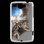 Coque HTC Wildfire G8 Chaton et pelote de laine