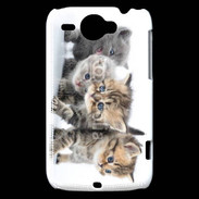 Coque HTC Wildfire G8 Groupe de chatons 7