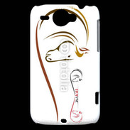 Coque HTC Wildfire G8 Illustration cheval 5