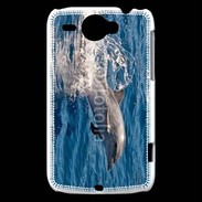 Coque HTC Wildfire G8 Dauphin dans l'océan 6