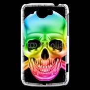 Coque HTC Wildfire G8 Tête de mort couleur