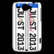 Coque HTC Wildfire G8 Plaque Just maried