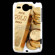 Coque HTC Wildfire G8 Lingot et pièces d'or