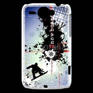 Coque HTC Wildfire G8 Graffiti Ski