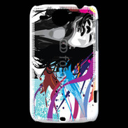 Coque HTC Wildfire G8 Graffiti style femme