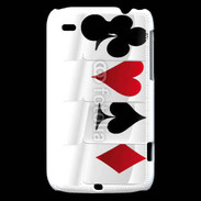 Coque HTC Wildfire G8 Carte de poker 2