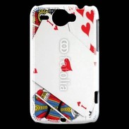 Coque HTC Wildfire G8 As de coeur