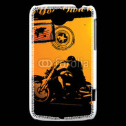 Coque HTC Wildfire G8 motorcycle rider background