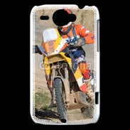 Coque HTC Wildfire G8 Rallie Raid en moto