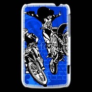 Coque HTC Wildfire G8 Stunt moto 1