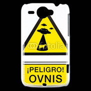 Coque HTC Wildfire G8 Warning Ovni