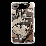 Coque HTC Wildfire G8 Joueur de trompette 2