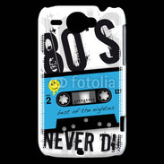 Coque HTC Wildfire G8 Cassette audio Années 80