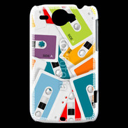 Coque HTC Wildfire G8 Cassette audio couleur 1