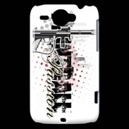 Coque HTC Wildfire G8 Passion paintball