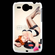 Coque HTC Wildfire G8 Pin up musique