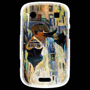 Coque Blackberry Bold 9900 Peinture du canal de Venise en Italie