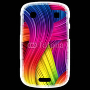 Coque Blackberry Bold 9900 Fibres de couleur