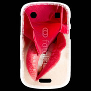 Coque Blackberry Bold 9900 Rose et bouche