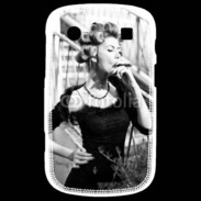 Coque Blackberry Bold 9900 Aristocrate en noir et blanc