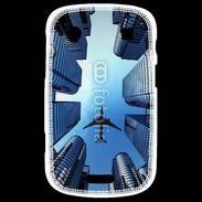 Coque Blackberry Bold 9900 Avion de ligne au dessus des immeubles
