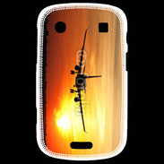 Coque Blackberry Bold 9900 Avion de ligne et couché de soleil