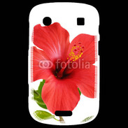 Coque Blackberry Bold 9900 Hibiscus rouge