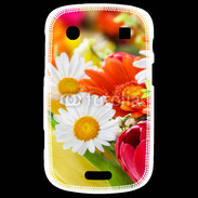 Coque Blackberry Bold 9900 Fleurs des champs multicouleurs