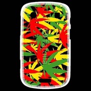 Coque Blackberry Bold 9900 Fond de cannabis coloré