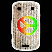 Coque Blackberry Bold 9900 Peace and love graffiti