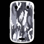 Coque Blackberry Bold 9900 Camouflage gris et blanc