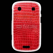 Coque Blackberry Bold 9900 Effet crocodile rouge