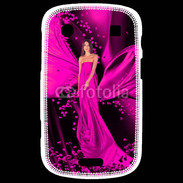 Coque Blackberry Bold 9900 Mode robe longue fushia