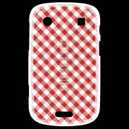 Coque Blackberry Bold 9900 Vichy rouge et blanc 2
