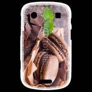 Coque Blackberry Bold 9900 Macaron chocolat 