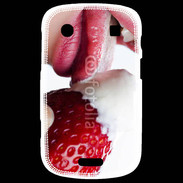 Coque Blackberry Bold 9900 Fraise et bouche 2