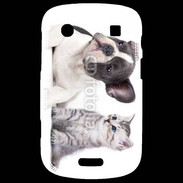 Coque Blackberry Bold 9900 Duo chien et chat