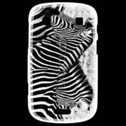 Coque Blackberry Bold 9900 Zèbre en noir et blanc