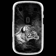 Coque Blackberry Bold 9900 Tigre du Bengale en noir et blanc