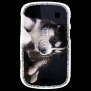 Coque Blackberry Bold 9900 Chiot Husky de Sibérie