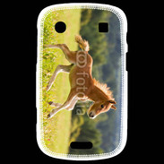 Coque Blackberry Bold 9900 Poulain dans un champs