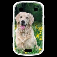 Coque Blackberry Bold 9900 Portrait de Chien Golden 5