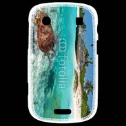 Coque Blackberry Bold 9900 Belle plage avec tortue