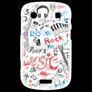 Coque Blackberry Bold 9900 Eléments de musique en dessin