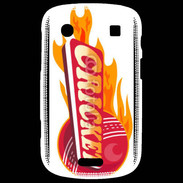 Coque Blackberry Bold 9900 Cricket balle flamme