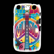 Coque Blackberry Curve 9320 Peace love music 3