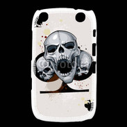 Coque Blackberry Curve 9320 Carte tête de mort trèfle