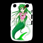 Coque Blackberry Curve 9320 Fille manga verte