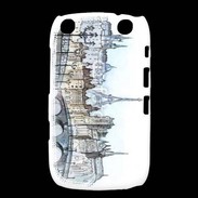 Coque Blackberry Curve 9320 Vintage Paris en dessin 2